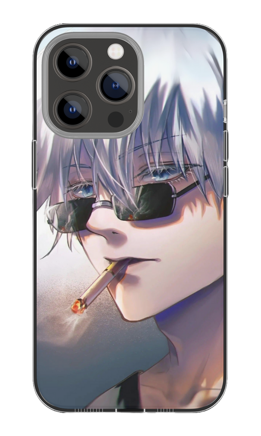 Anime Premium Metal Back Case (Get Transparent Mobile Skin Free Worth ₹149)