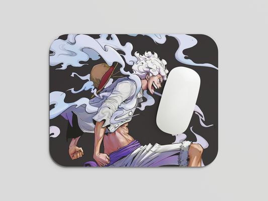 Gear 5 Anime Printed Mouse Pad Premium Quality With Anti-Slip Rubber Base