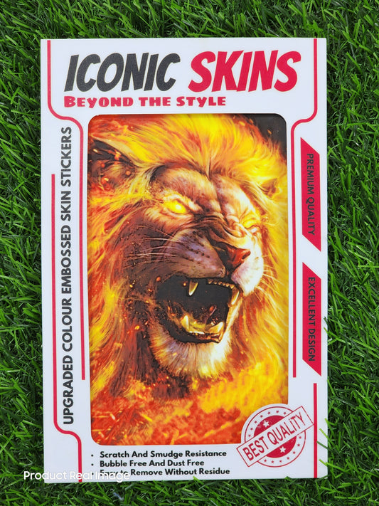 Lions Art Mobile Skin