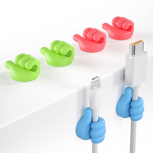 6 Piece Thumb Cable Holder