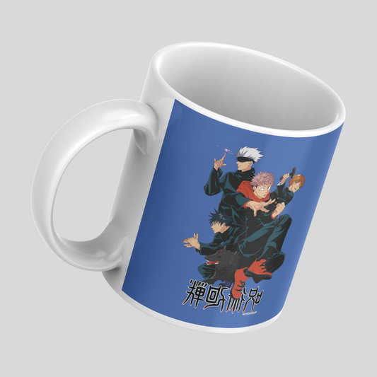 Jujutsu Kaisen Anime Printed Premium Quality Coffee Mug (350ml) Ceramic White Mug