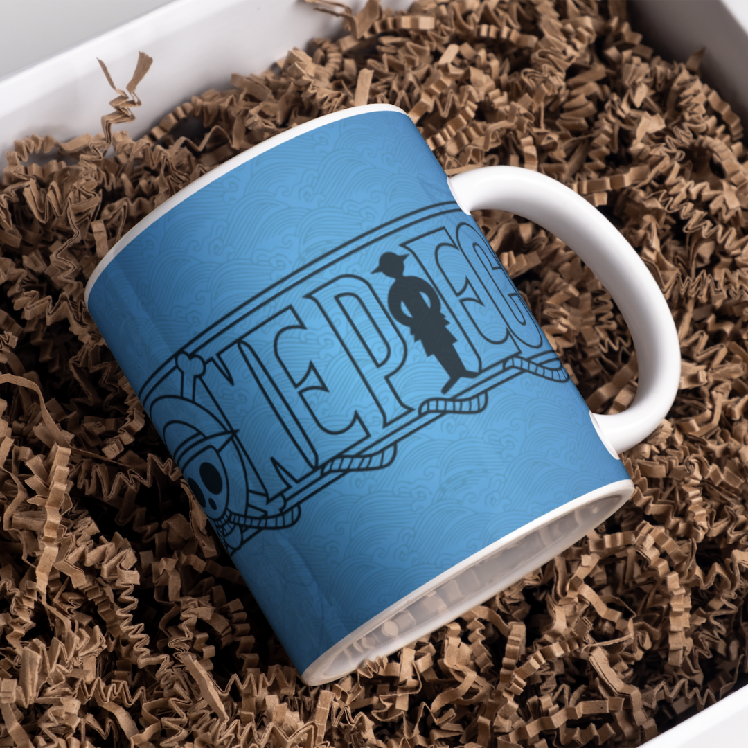 One Piece Anime Printed Premium Quality Coffee Mug (350ml) Ceramic White Mug